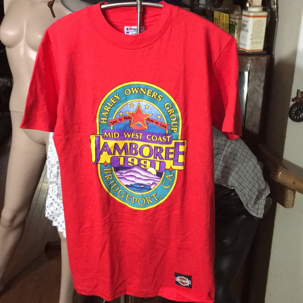 Vintage 1991 Harley Davidson jamboree California